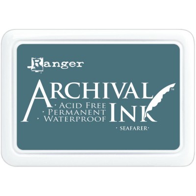 Ranger - Archival Ink pad couleur «Seafarer»