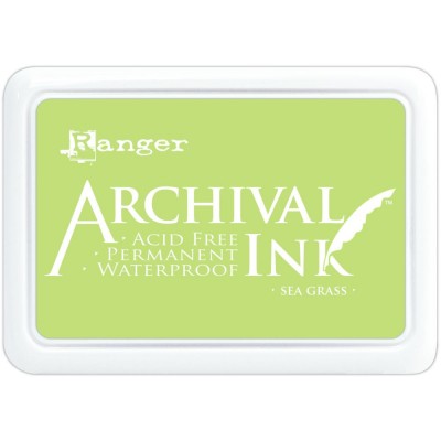 Ranger - Archival Ink pad couleur «Seagrass»