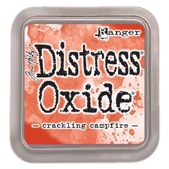 Distress Oxide Ink Pad - Tim Holtz - couleur «Crackling Campfire»