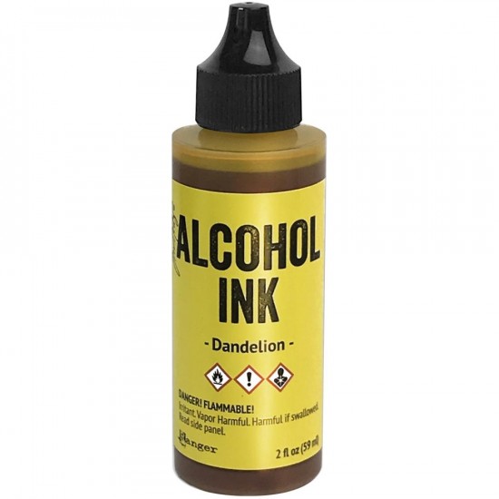 Tim Holtz - Alcohol Ink couleur «Dandelion» 2 oz