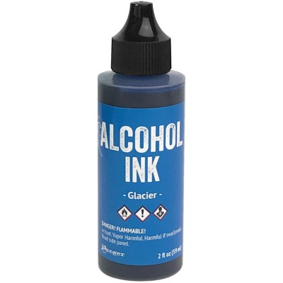 Tim Holtz - Alcohol Ink couleur «Glacier» 2 oz