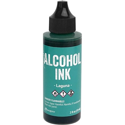 Tim Holtz - Alcohol Ink couleur «Laguna» 2 oz