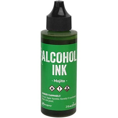 Tim Holtz - Alcohol Ink couleur «Mojito» 2 oz