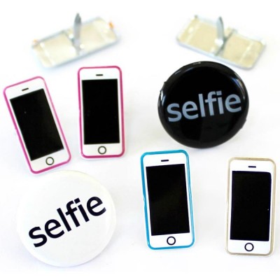 Eyelet Outlet - Brads «Selfie/Phone» paquet de 12