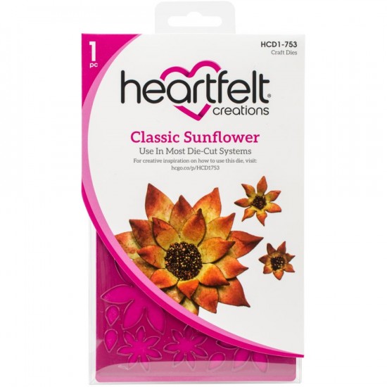 Heartfelt Creations - Matrices de découpe «Classic Sunflower» 