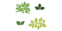Heartfelt Creations  - Matrices de découpe «Leafy Accents» 