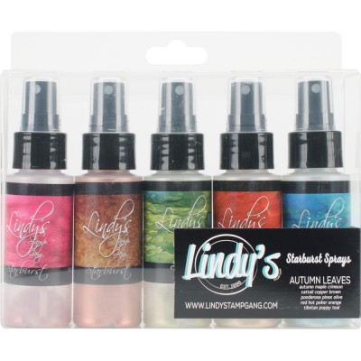 Lindy's Stamp Gang - Ensemble Starburst Sprays couleur «Autumn Leaves» 5 x 2oz        