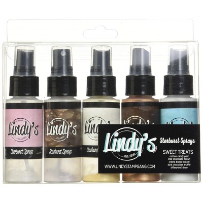 Lindy's Stamp Gang - Ensemble Starburst Sprays couleur «Sweet Treats» 5 x 2oz        