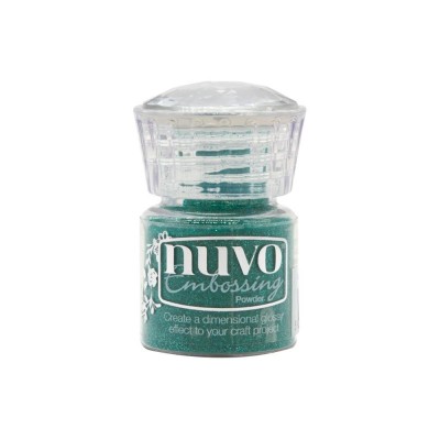 NUVO: Poudre à embosser «Glimmering Green»
