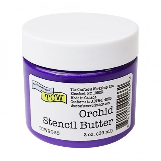TCW - Stencil Butter couleur «Orchid» 2 oz  