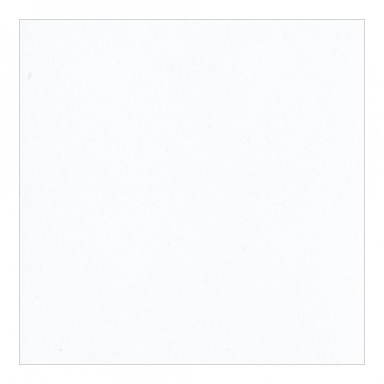 Bazzill  Double Thick White 12"X12" -lisse 100lbs-15 cartons