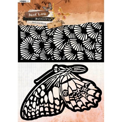 Studio Light - Stencil collection «Just Lou Butterfly» #13