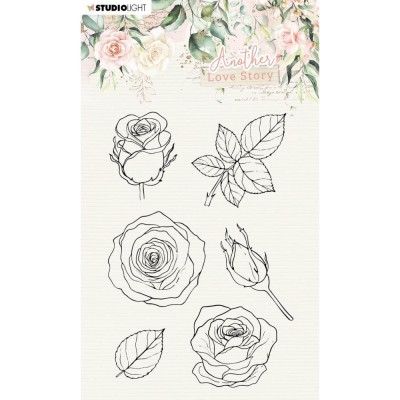 Studio Light - Estampe collection «Another Love Story» modèle «Rose Flower»