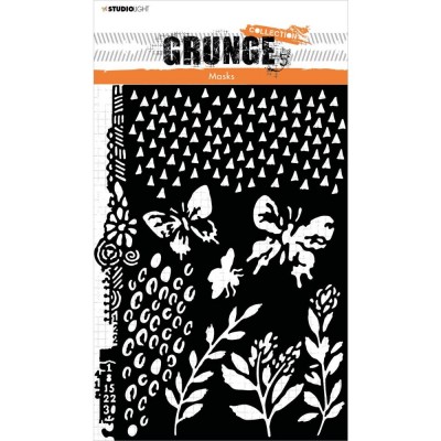 Studio Light - Stencil collection «Grunge 5.0» #18