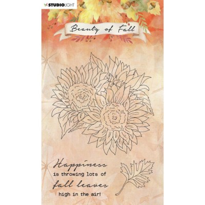 LIQUIDATION- Studio Light - Estampe collection «Beauty Of Fall» modèle «Sunflowers #63»  (Le prix indiqué ci-dessous est déjà réduit à 50% de rabais)