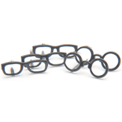 Eyelet Outlet - Brads «Black Glasses» paquet de 12