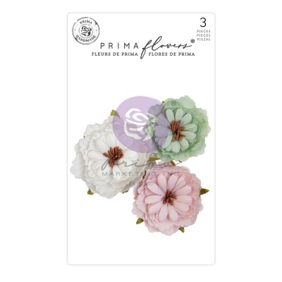 Prima Flowers - Collection Mulberry Paper «Avec Amour/Avec amour» 3 pièces