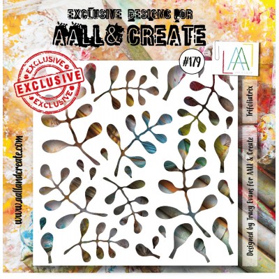 AALL & CREATE - Stencil «Trifoliatrix» #179