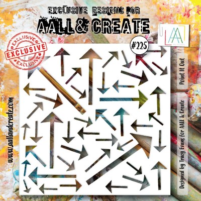 AALL & CREATE - Stencil «Point It Out» #225