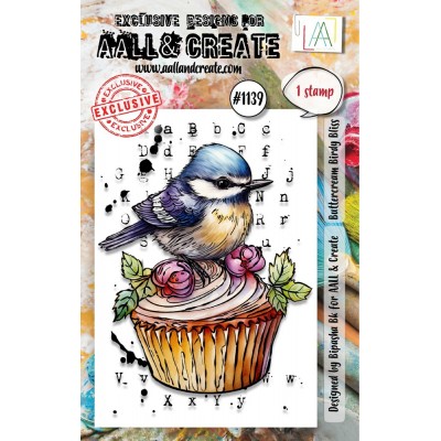 AALL & CREATE - Estampe set «Buttercream Birdie Blissr» #1139