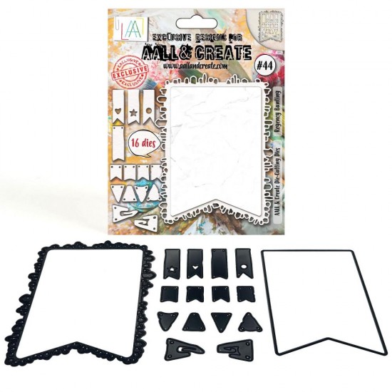 AALL & Create - Dies «Regency Bunting # 44»  16 pcs