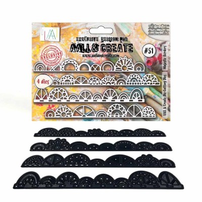 AALL & Create - Dies «Majestic Borders # 51»  4 pcs