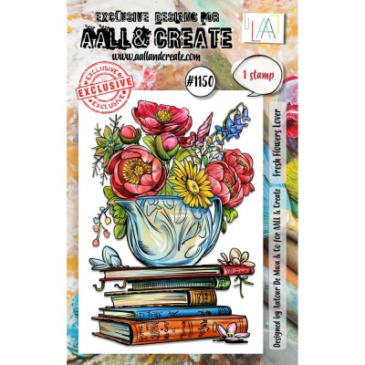 AALL & CREATE - Estampe set «Fresh Flower Lover» #1150