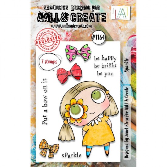 AALL & CREATE - Estampe set «Sparkle» #1164