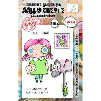 AALL & CREATE - Estampe set «Snail Mail» #1165