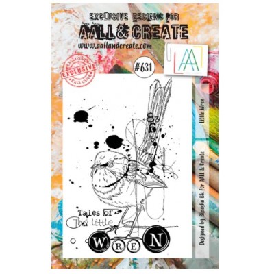 AALL & CREATE - Estampe set «Little Wren» #631