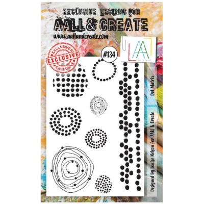 AALL & CREATE - Estampe set «Dot Matrix» #134