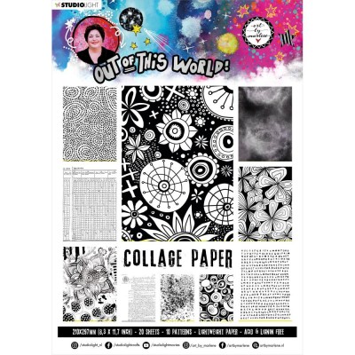 Studiolight - Album «Marlene's Out Of This World Collage Paper no.15 » 20 feuilles