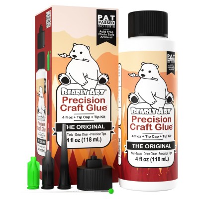 Bearly Art  - Colle «Precision Craft Glue» 4oz