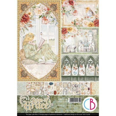 Ciao Bella - Collection de papier 8.3 x 11.7 pouces"  «Reign Of Grace» 9 feuilles recto-verso