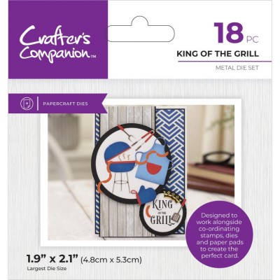 Crafter's Companion - Dies  «King Of The Grill»  18 pcs