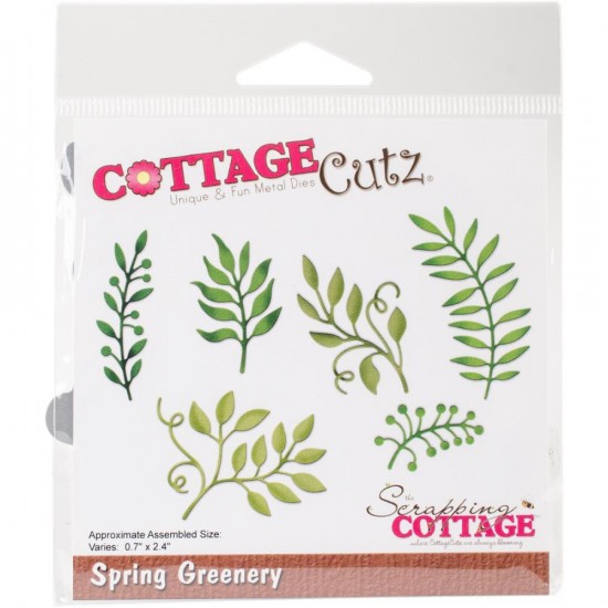  Cottage Cutz - Dies «Spring Greenery» 