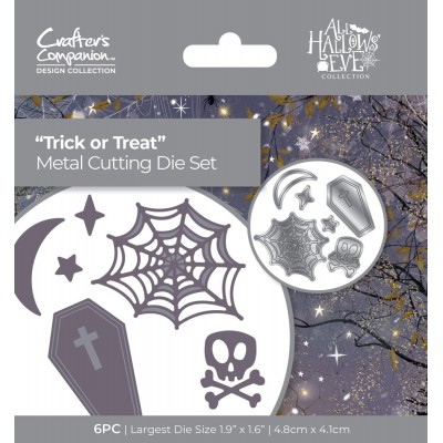 Crafter's Companion - Dies collection All Hallows Eve «Trick Or Treat» 6 pcs