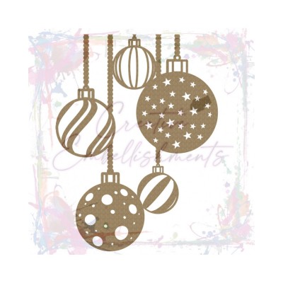 Creative Embellishments - Chipboard «Bauble Cluster 2»