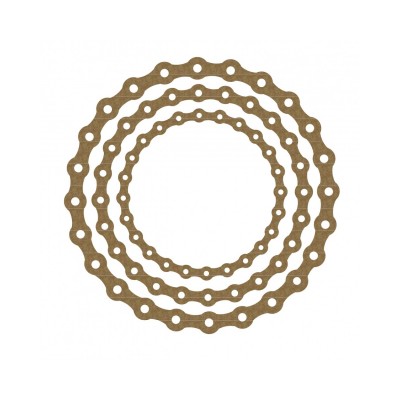 Creative Embellishments - Chipboard «Bicycle Chain Frames»