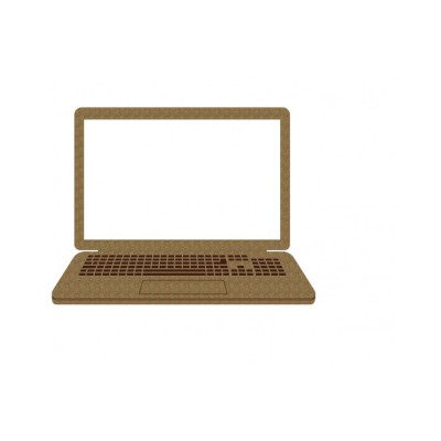 Creative Embellishments - Chipboard «Laptop Frame»