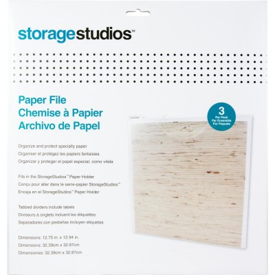 Storage Studios - «Chemise à papier» 3 pcs