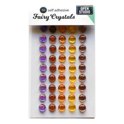 Memory Box- «Adhesive Fairy Gemstones» couleur «Autumn» 50/ emballage