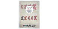 49 & Market - bloc de papier collection «Color Swatch Blossom Collage Sheets» 6 X 8" 40 feuilles