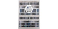 49 & Market - bloc de papier collection «Color Swatch Inkwell Collage Sheets» 6 X 8" 40 feuilles