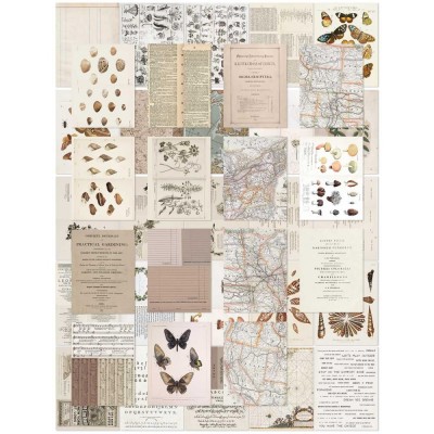 49 & Market - bloc de papier collection «Color Swatch Toast Collage Sheets» 6 X 8" 40 feuilles