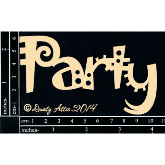  Dusty Attic - Chipboard  «Party»