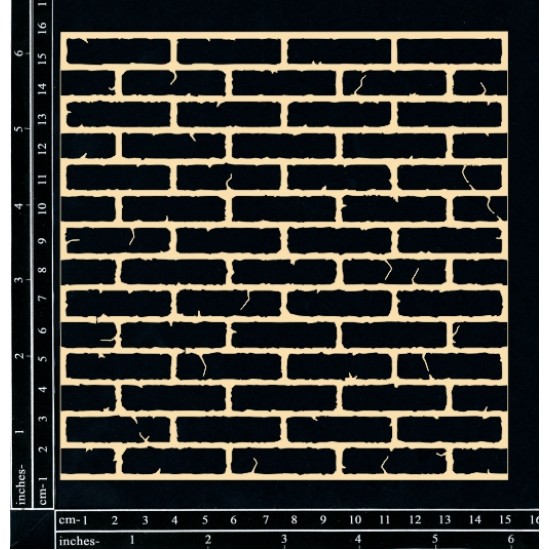  Dusty Attic - Chipboard «Brick Walls»