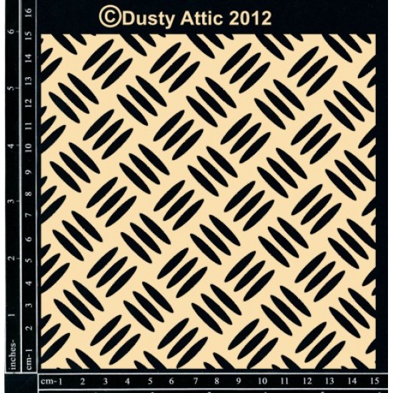  Dusty Attic - Chipboard  «Checkplate small»