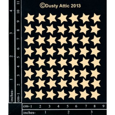  Dusty Attic - Chipboard  «Mini Stars»