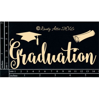  Dusty Attic - Chipboard  «Graduation»